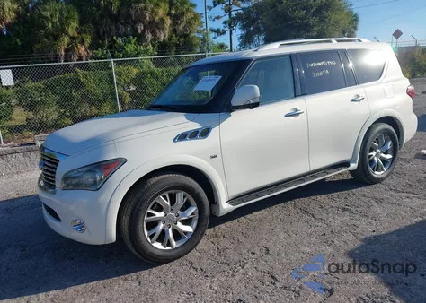 2014 Infiniti Qx80 z USA, uszkodzony, nr VIN JN8AZ2ND0E9751012